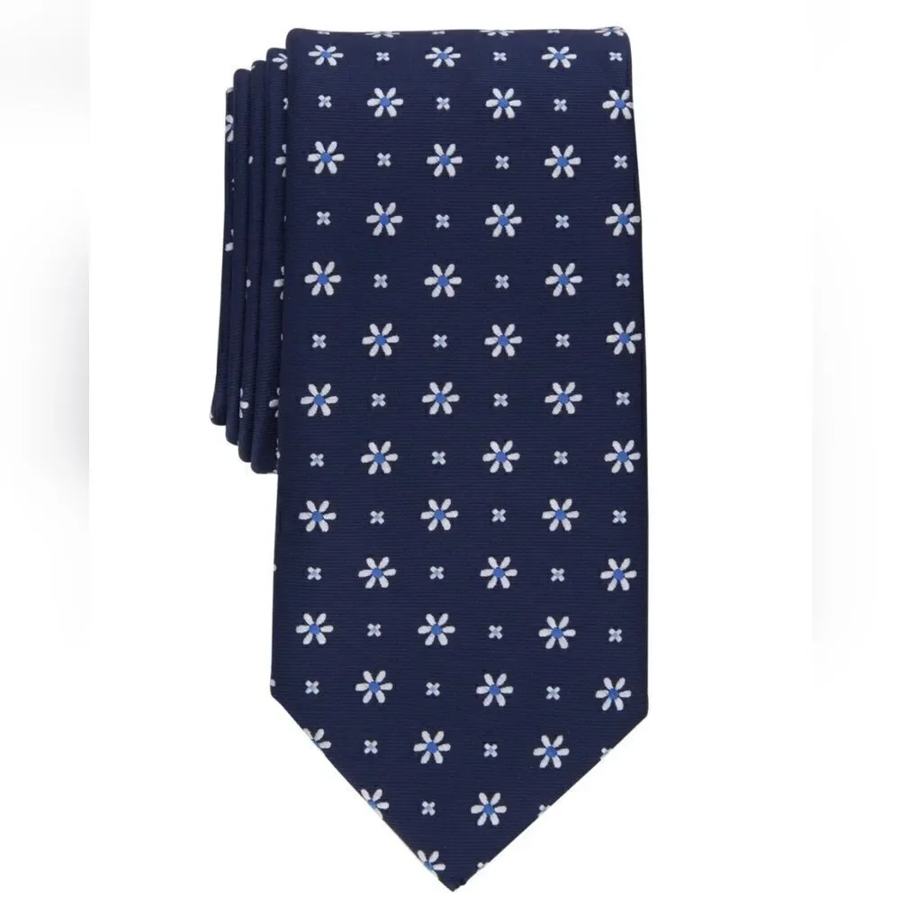 Club Room Classic Day Floral Neat Tie